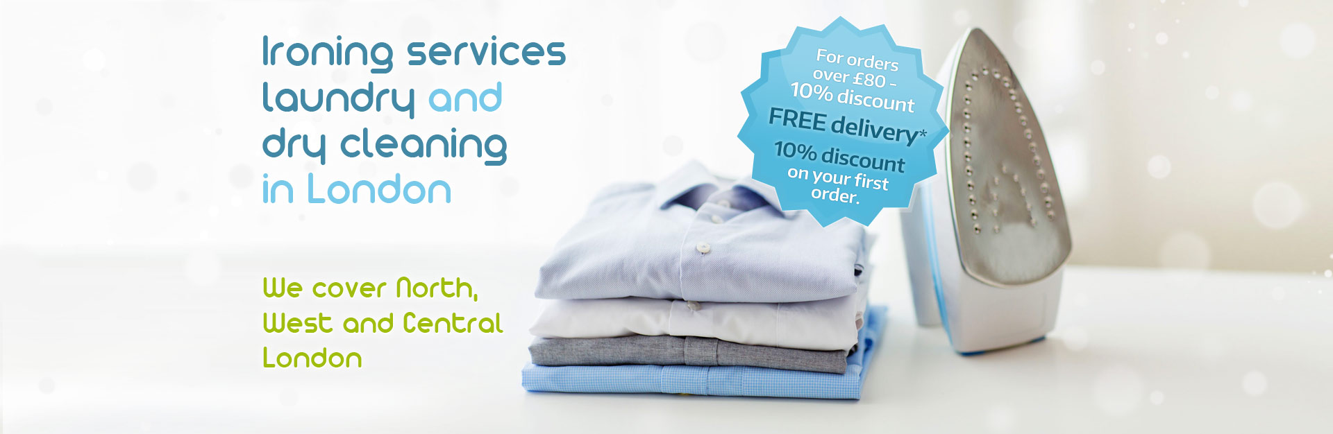 Goironing | 07703 844 462 | Local Ironing Service in North, West and Central London